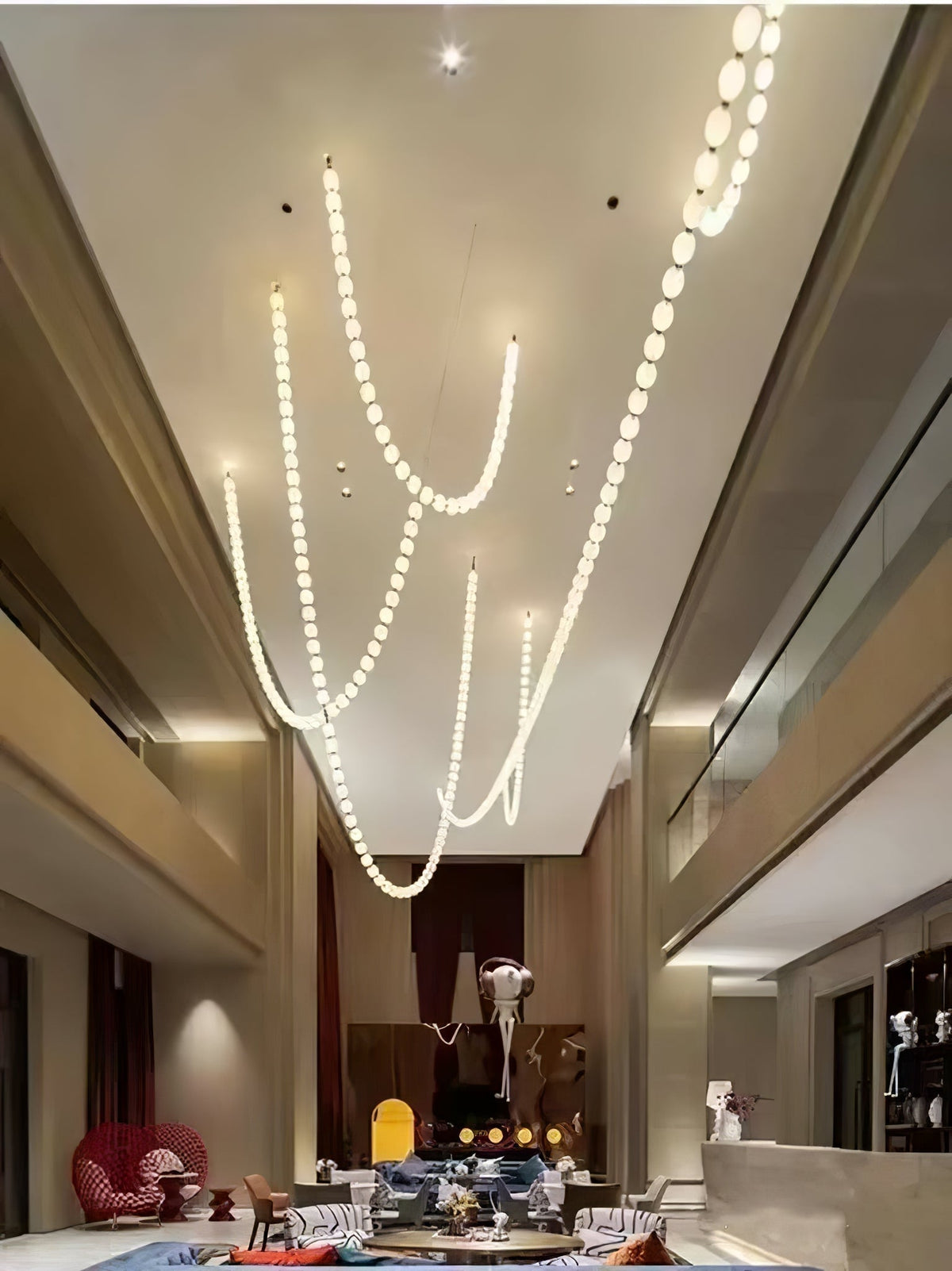 Zalvarin Chandelier Sputnik en Laiton - Neutralighting
