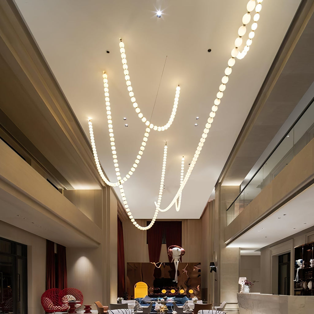 Zalvarin Chandelier Sputnik en Laiton - Neutralighting