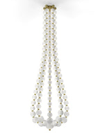 PearlCascade Lustre Perlé en Verre - Neutralighting
