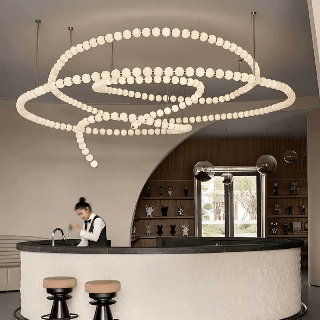 Zalvarin Chandelier Sputnik en Laiton - Neutralighting