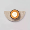 Mylaean Applique Murale Géométrique en Travertin - Neutralighting