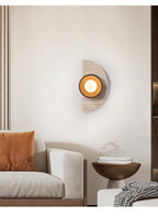 Mylaean Applique Murale Géométrique en Travertin - Neutralighting