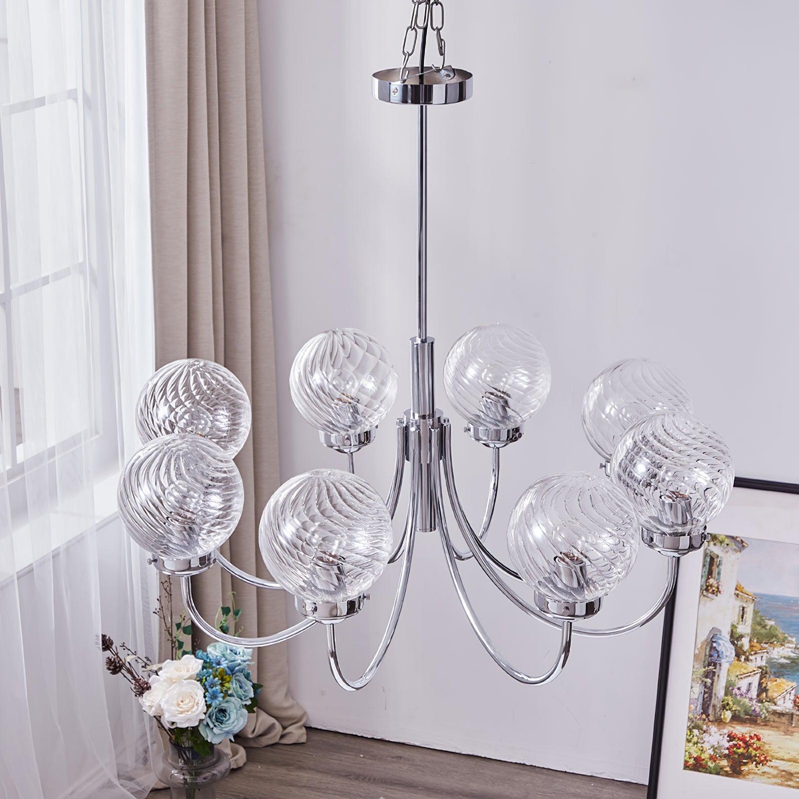 Armiriel Élégance Nordic Verre Lustre - Neutralighting
