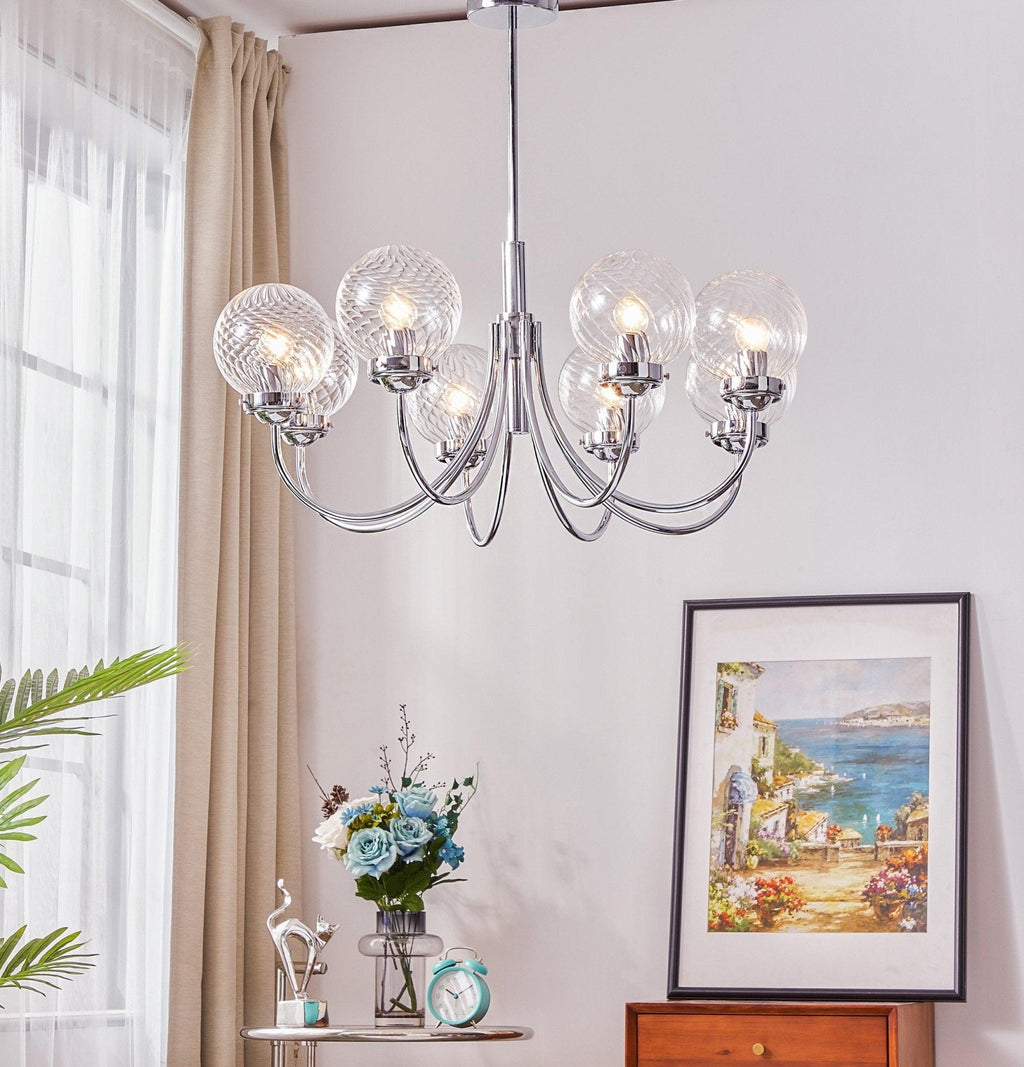 Armiriel Élégance Nordic Verre Lustre - Neutralighting