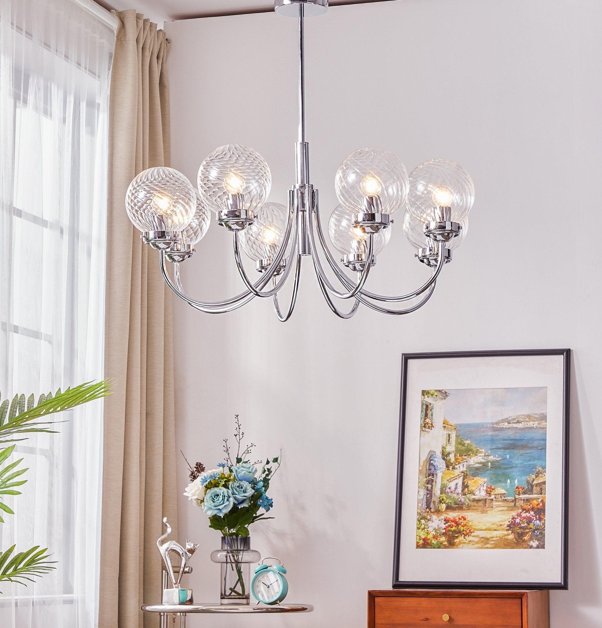 Armiriel Élégance Nordic Verre Lustre - Neutralighting