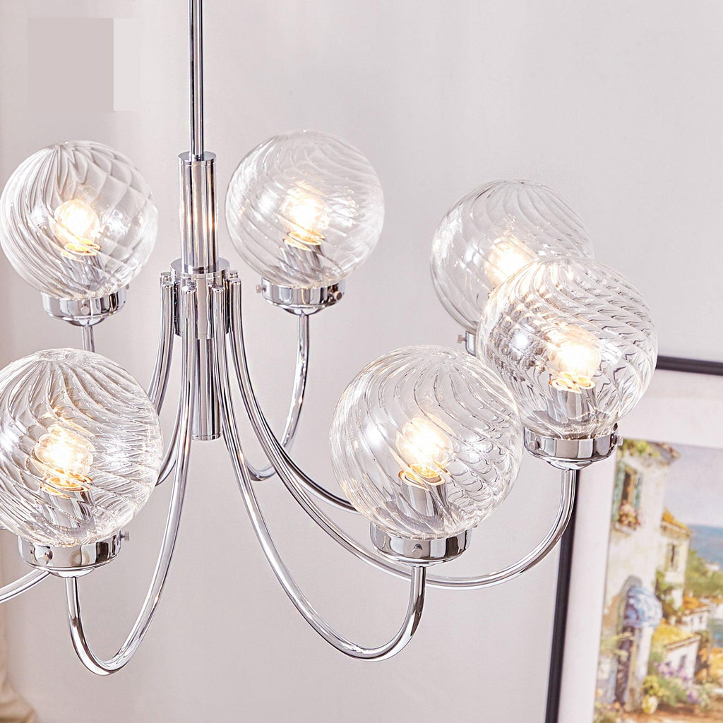 Armiriel Élégance Nordic Verre Lustre - Neutralighting