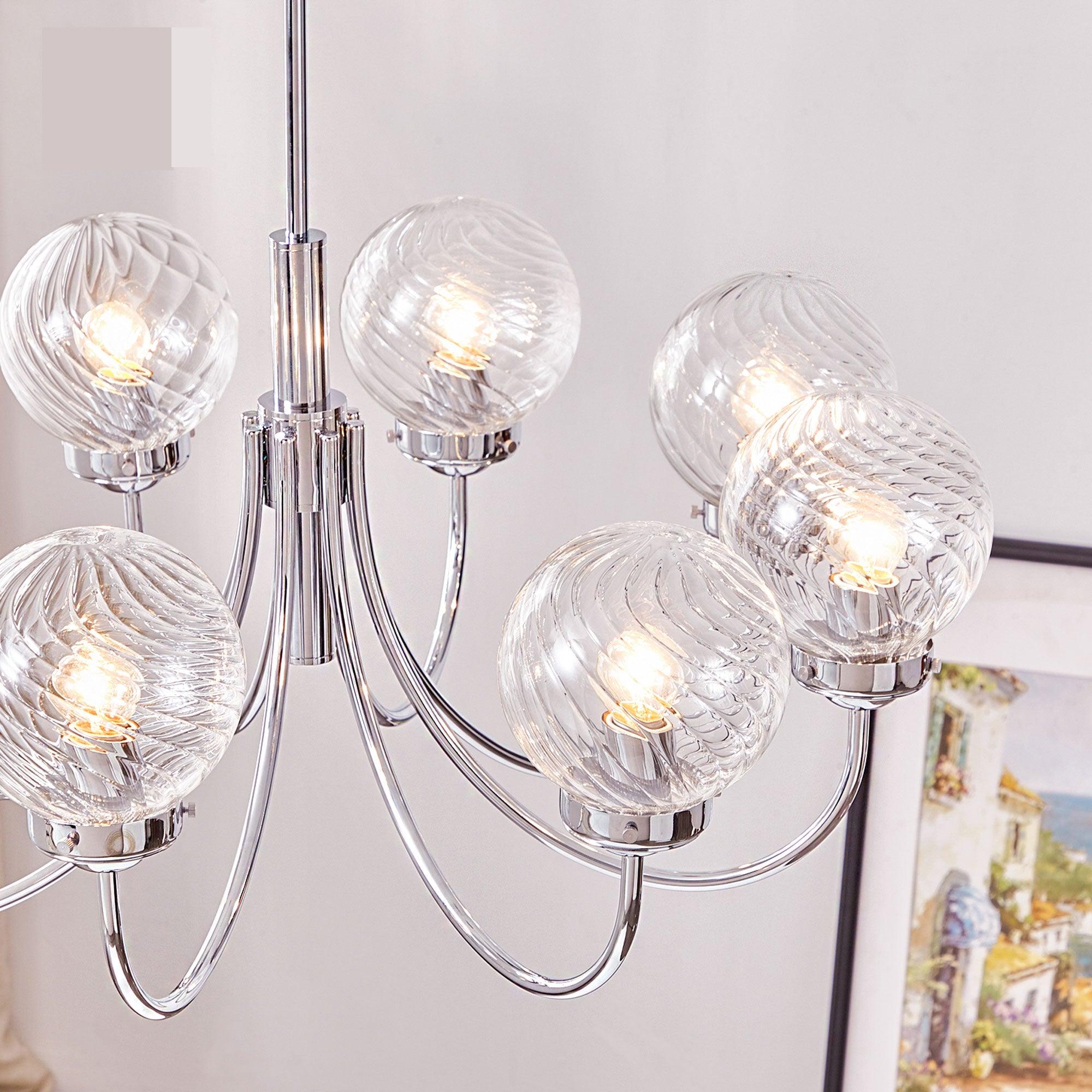 Armiriel Élégance Nordic Verre Lustre - Neutralighting