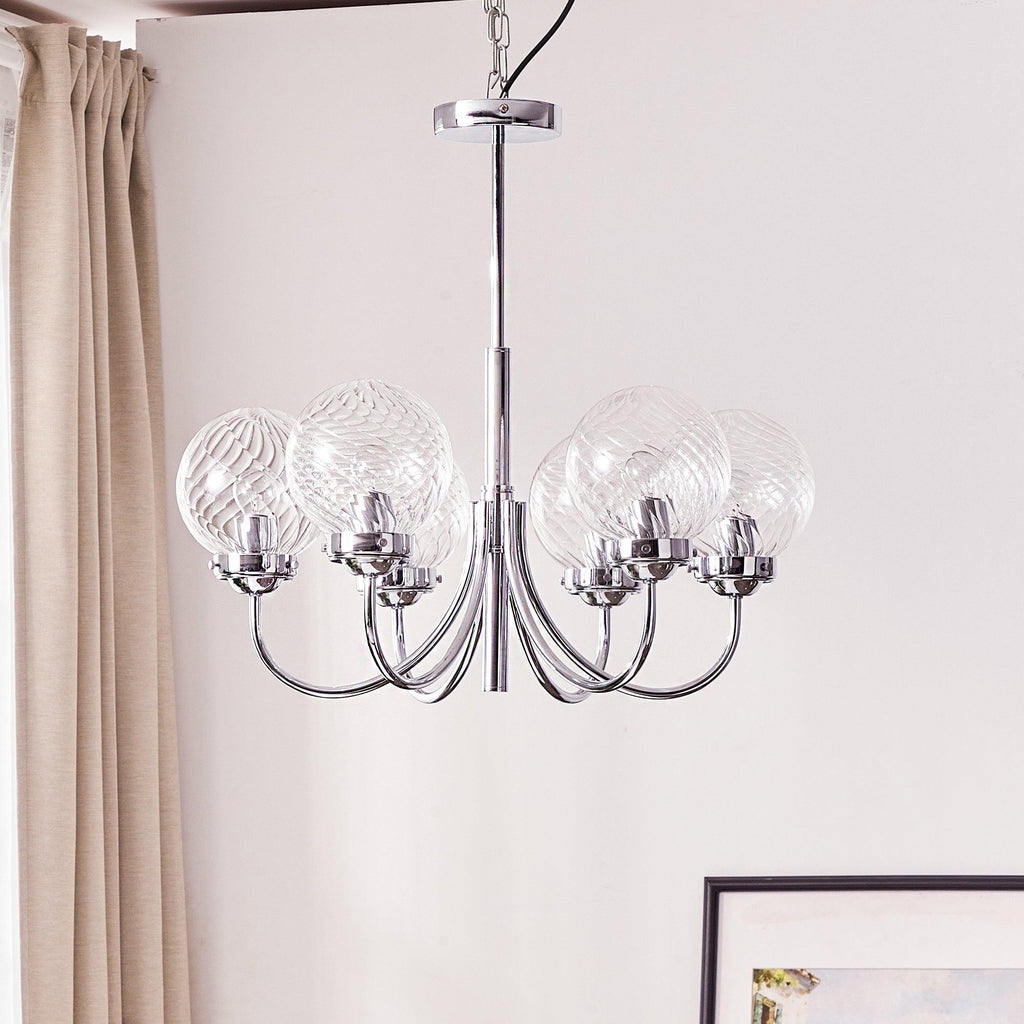 Armiriel Élégance Nordic Verre Lustre - Neutralighting