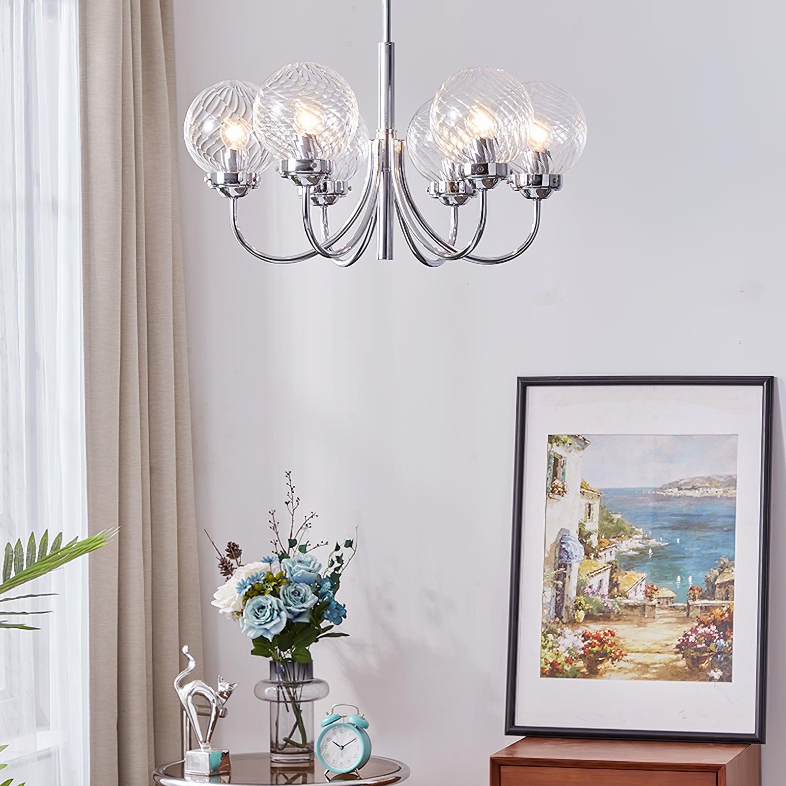 Armiriel Élégance Nordic Verre Lustre - Neutralighting