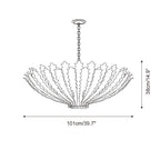 Geyon Lustre Feuille Dorée - Neutralighting