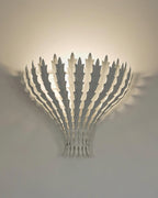 Applique Murale Fait à La Main Feuille Motif Corps Élégant - Neutralighting
