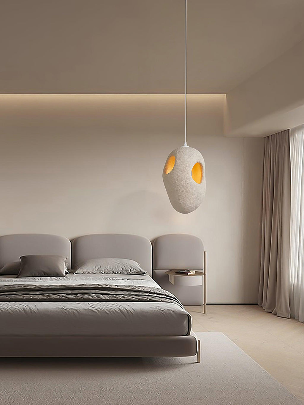 Elysire Suspension Artistique Beige - Neutralighting