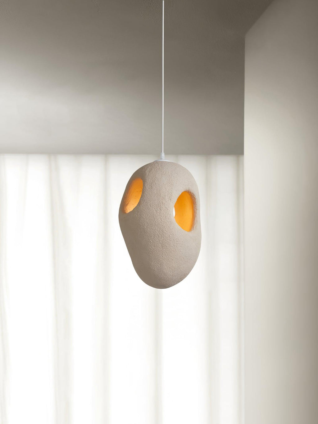 Elysire Suspension Artistique Beige - Neutralighting