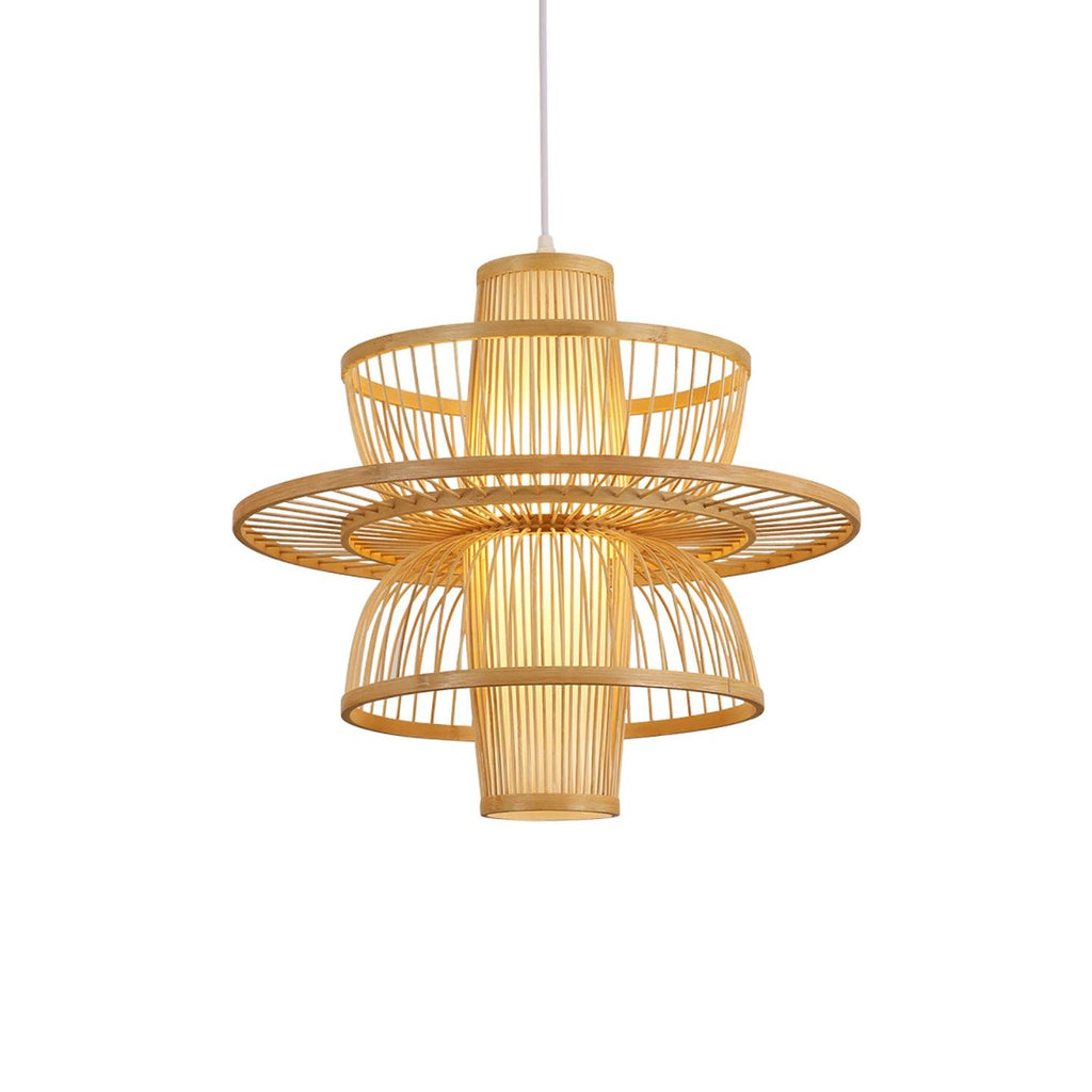 Covarir Lampe Suspension en Bambou Sigyn Fait Main - Neutralighting