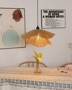 Straw Hat Lampe Suspendue Vague Tissée Organique - Neutralighting
