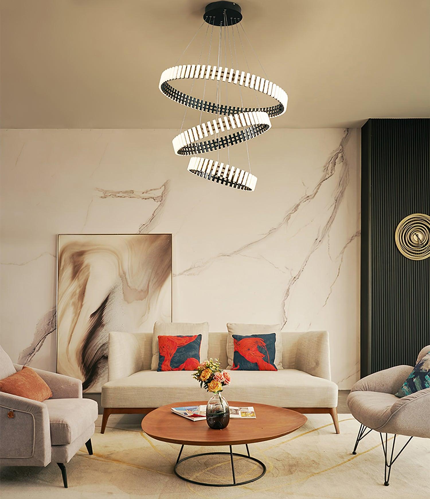 Rivo Lustre Moderne en Métal - Neutralighting