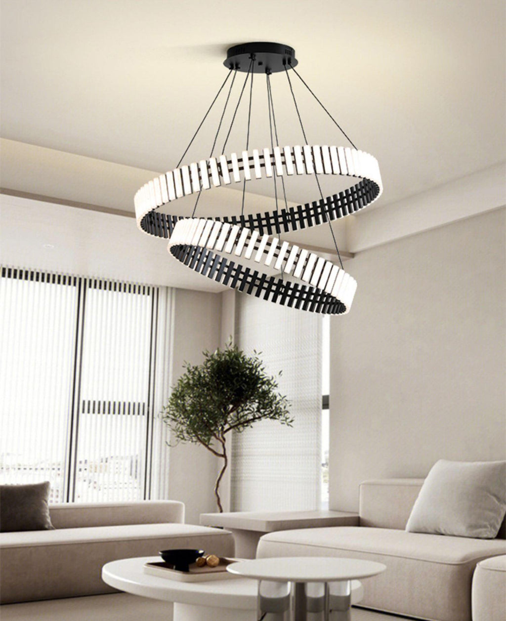 Rivo Lustre Moderne en Métal - Neutralighting