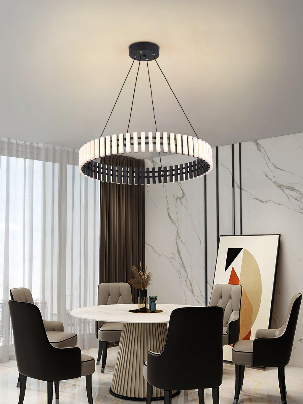 Rivo Lustre Moderne en Métal - Neutralighting