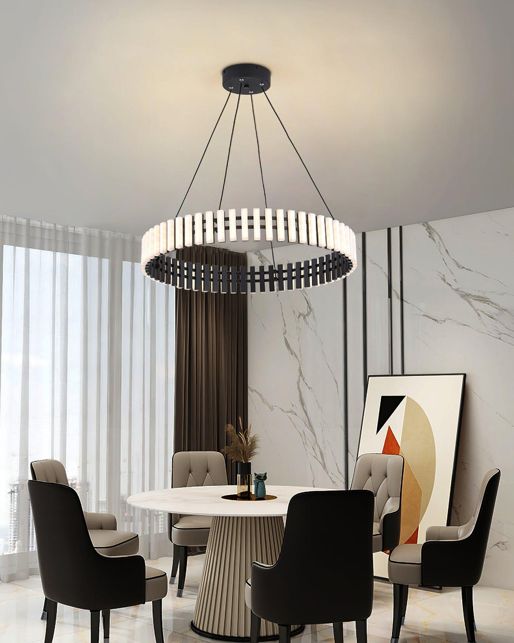 Rivo Lustre Moderne en Métal - Neutralighting