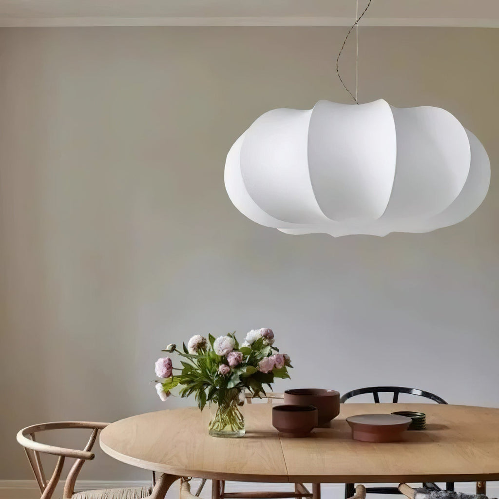 Kiyo Suspension Citrouille en Soie - Neutralighting