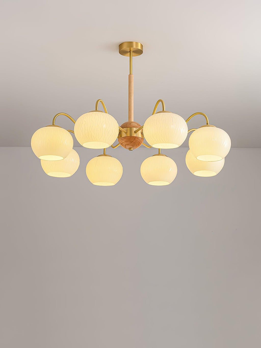 Elyra Lustre Élégant en Bois - Neutralighting