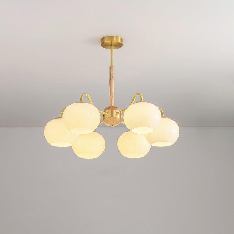 Elyra Lustre Élégant en Bois - Neutralighting