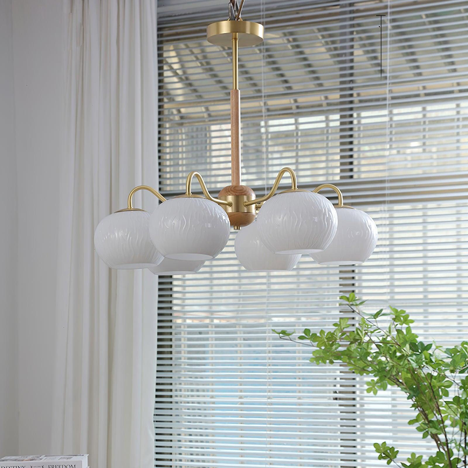 Elyra Lustre Élégant en Bois - Neutralighting