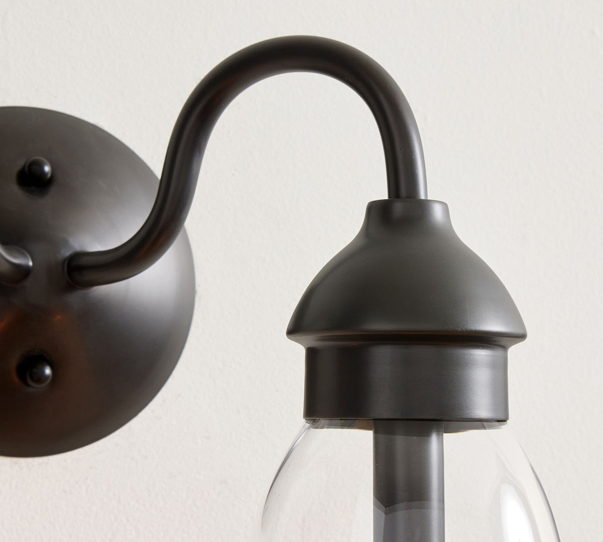 Nydoreth Applique Murale Cuivre Verre Moderne - Neutralighting