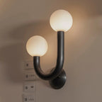 Zoshaos Applique Murale Laiton Verre Moderne Joyeuse - Neutralighting