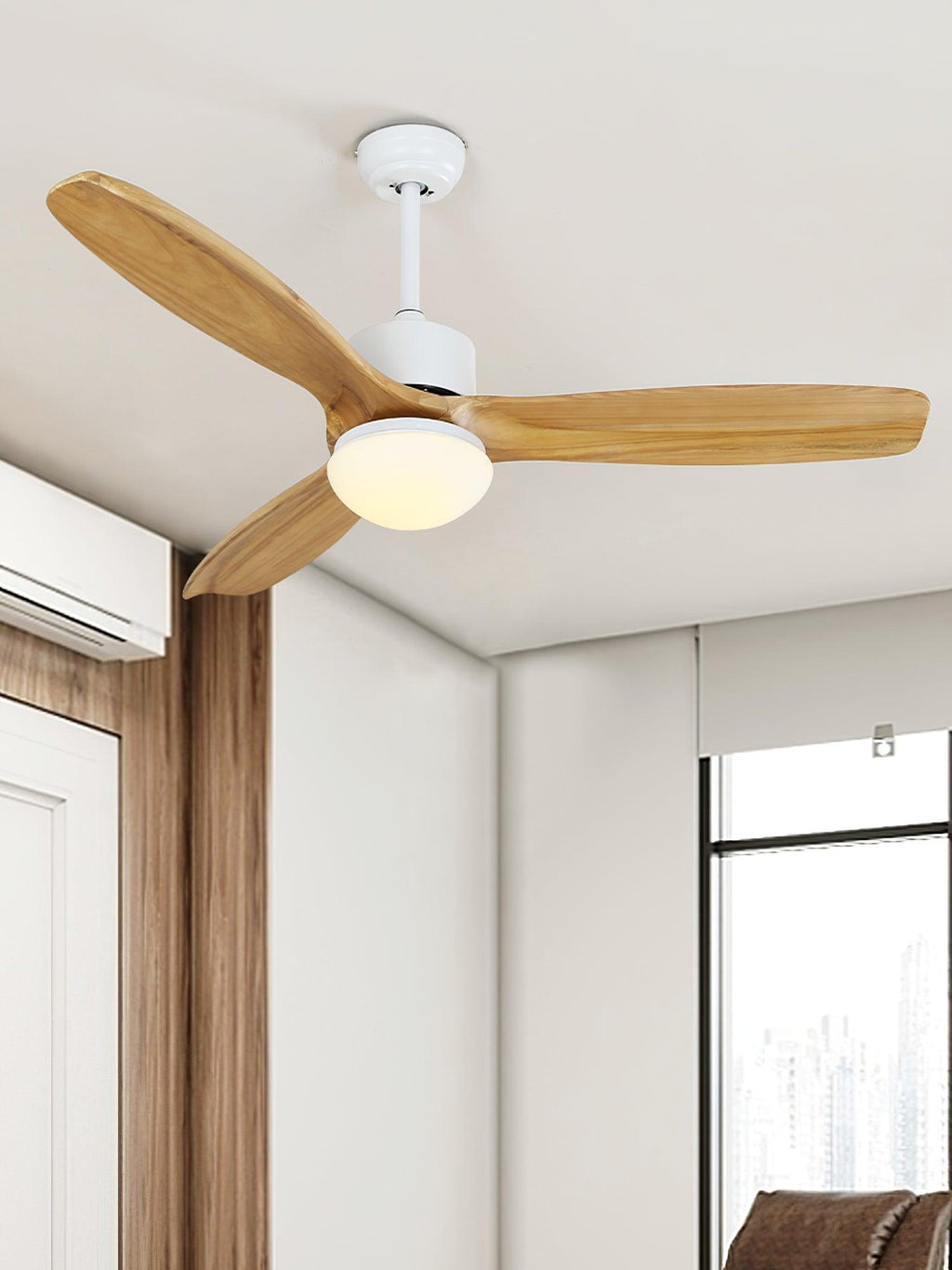Utalis Plafonnier Ventilateur Naturel Élégant - Neutralighting