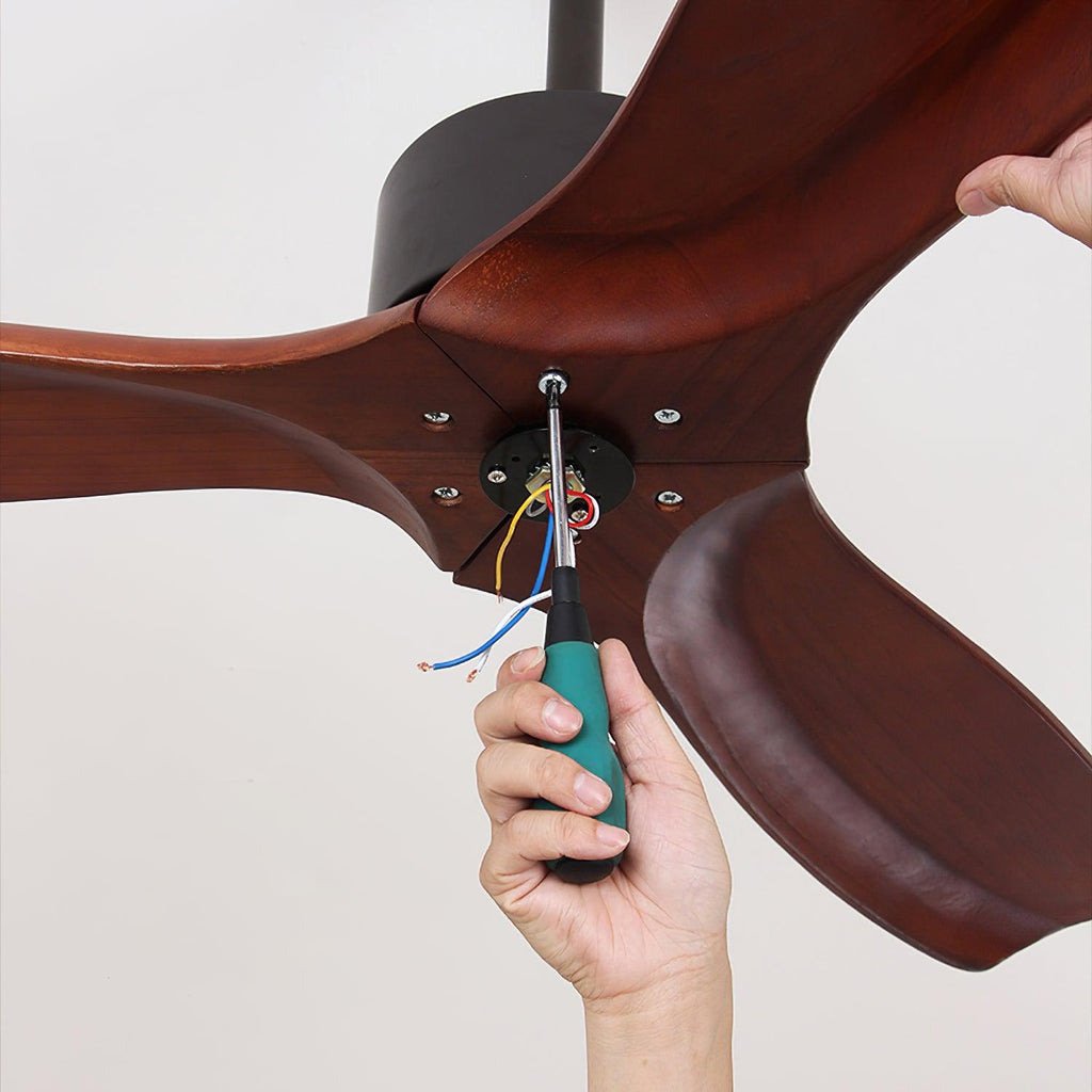 Utalis Plafonnier Ventilateur Naturel Élégant - Neutralighting