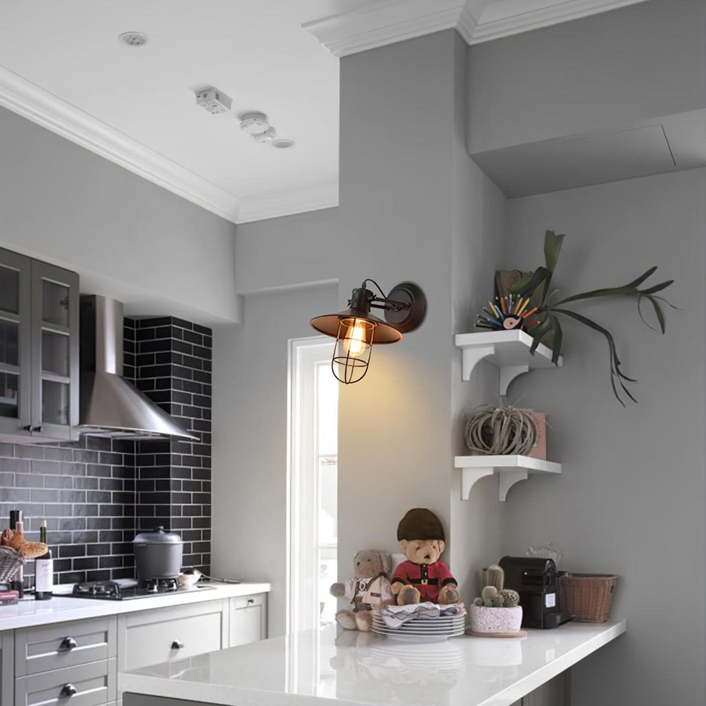 Abnormal Harbour Industriel Verre Luminaire Mural - Neutralighting