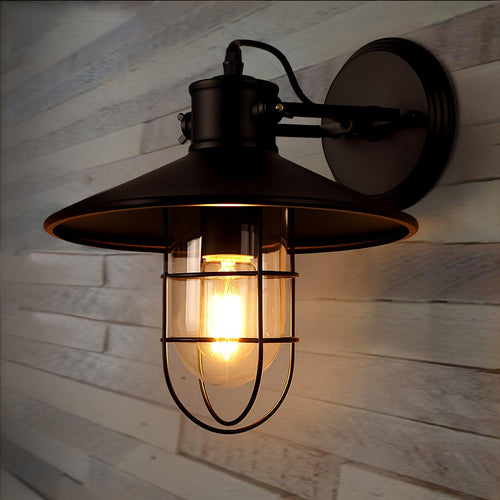 Abnormal Harbour Industriel Verre Luminaire Mural - Neutralighting