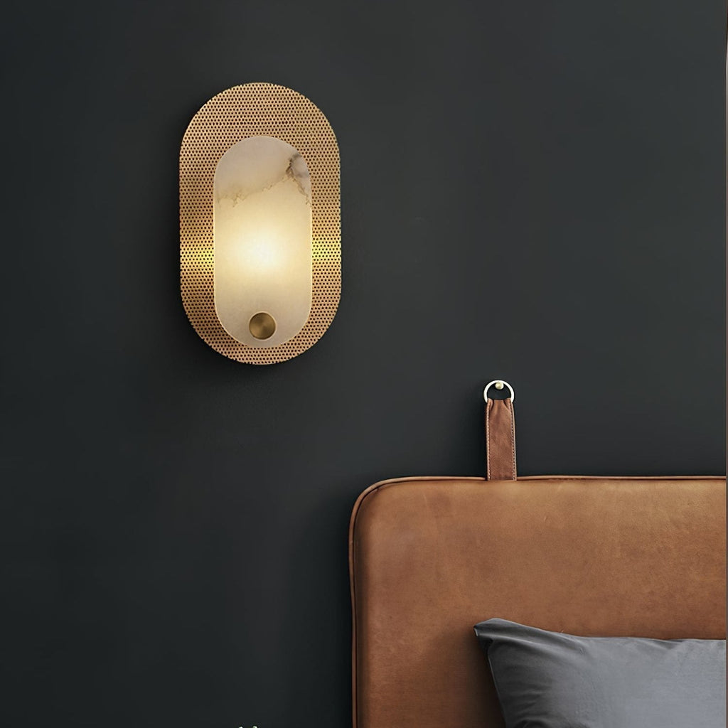 Clio Applique Murale Moderne en Albâtre - Neutralighting
