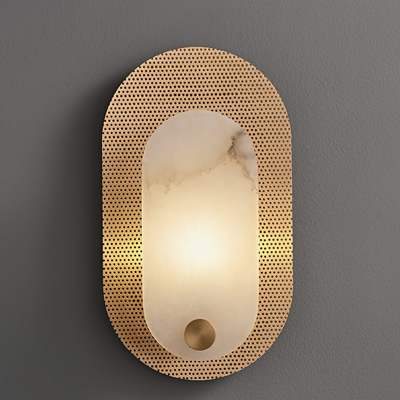 Clio Applique Murale Moderne en Albâtre - Neutralighting