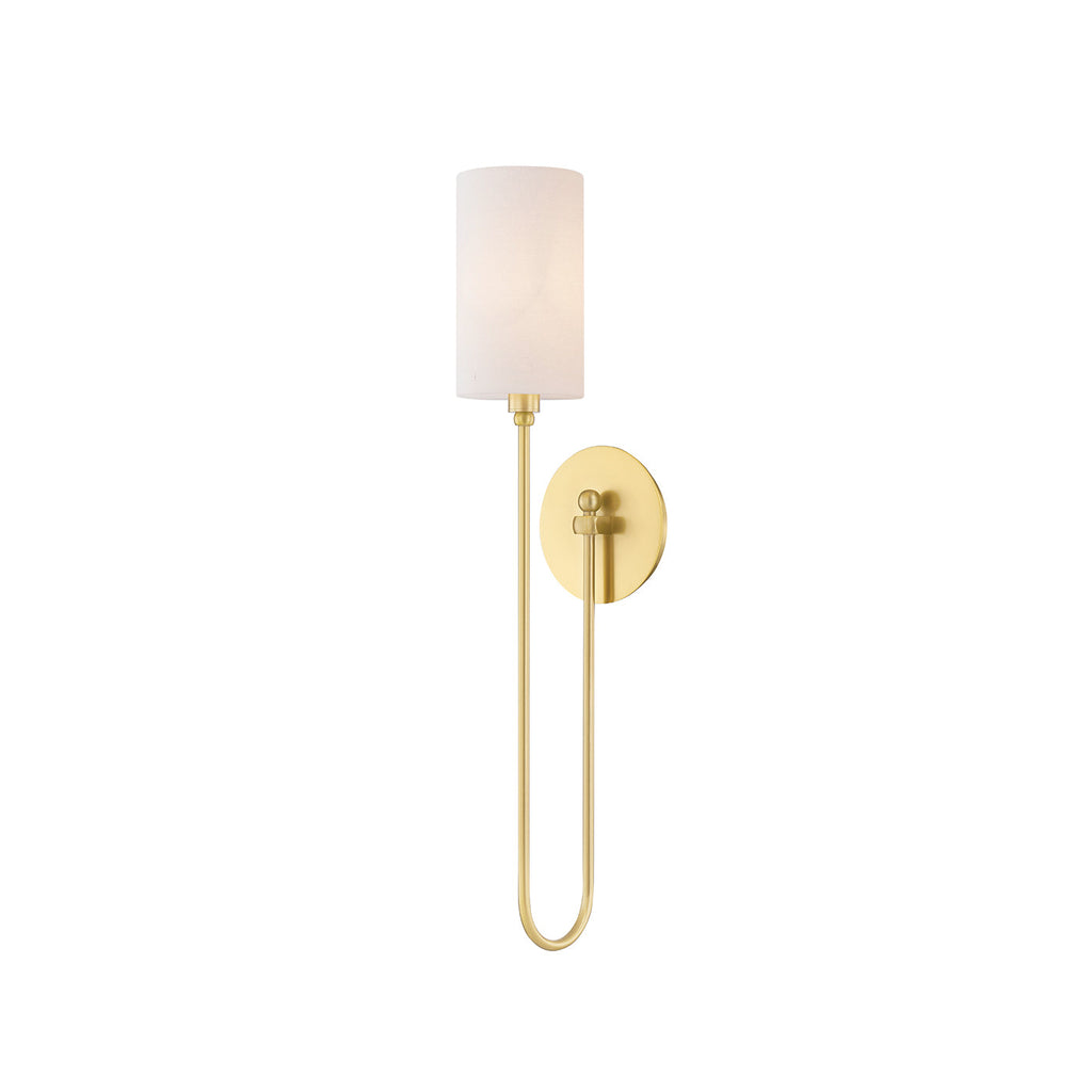 Syvineth Applique Murale Laiton Tissu Minimaliste Moderne - Neutralighting