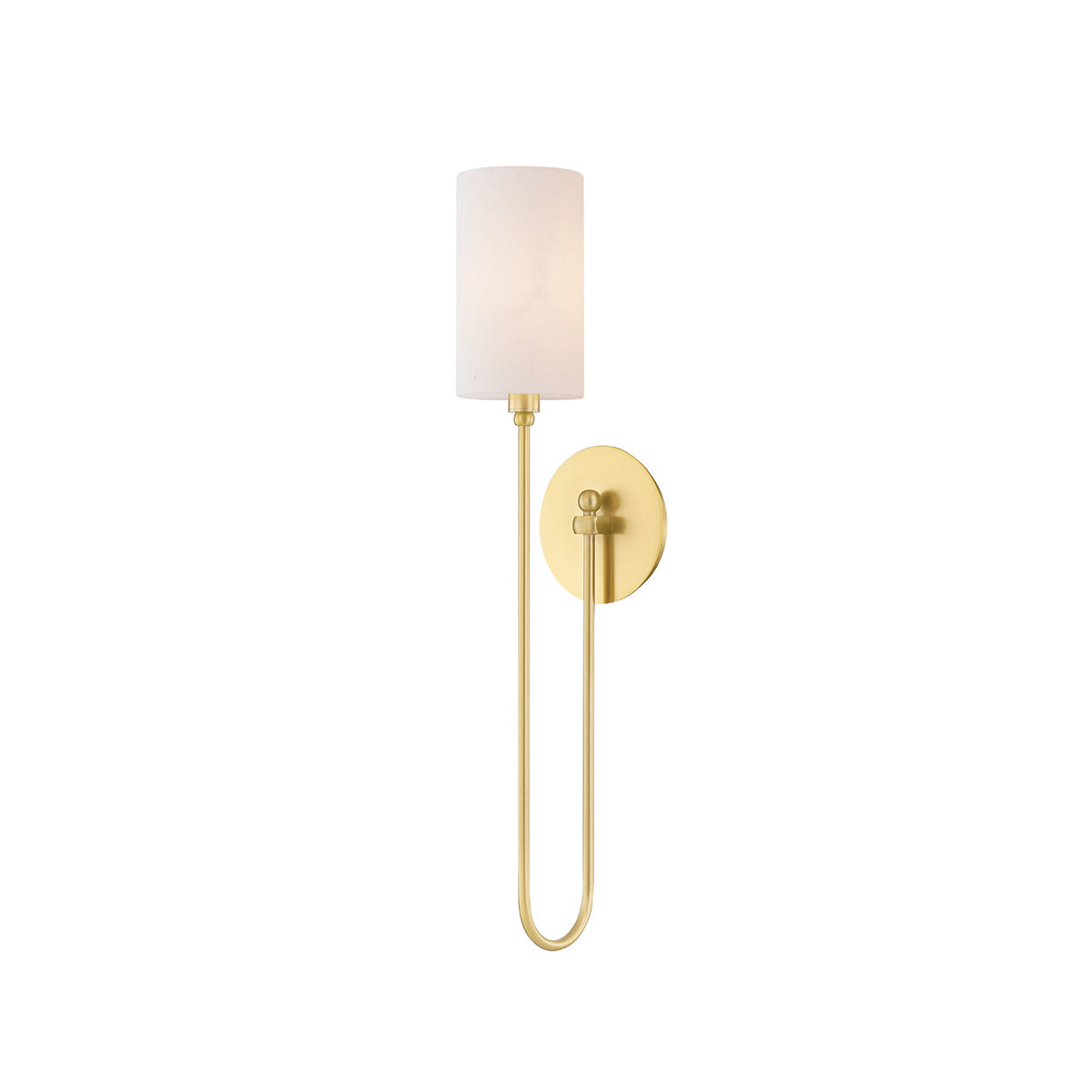 Syvineth Applique Murale Laiton Tissu Minimaliste Moderne - Neutralighting