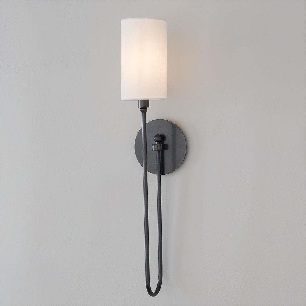 Syvineth Applique Murale Laiton Tissu Minimaliste Moderne - Neutralighting