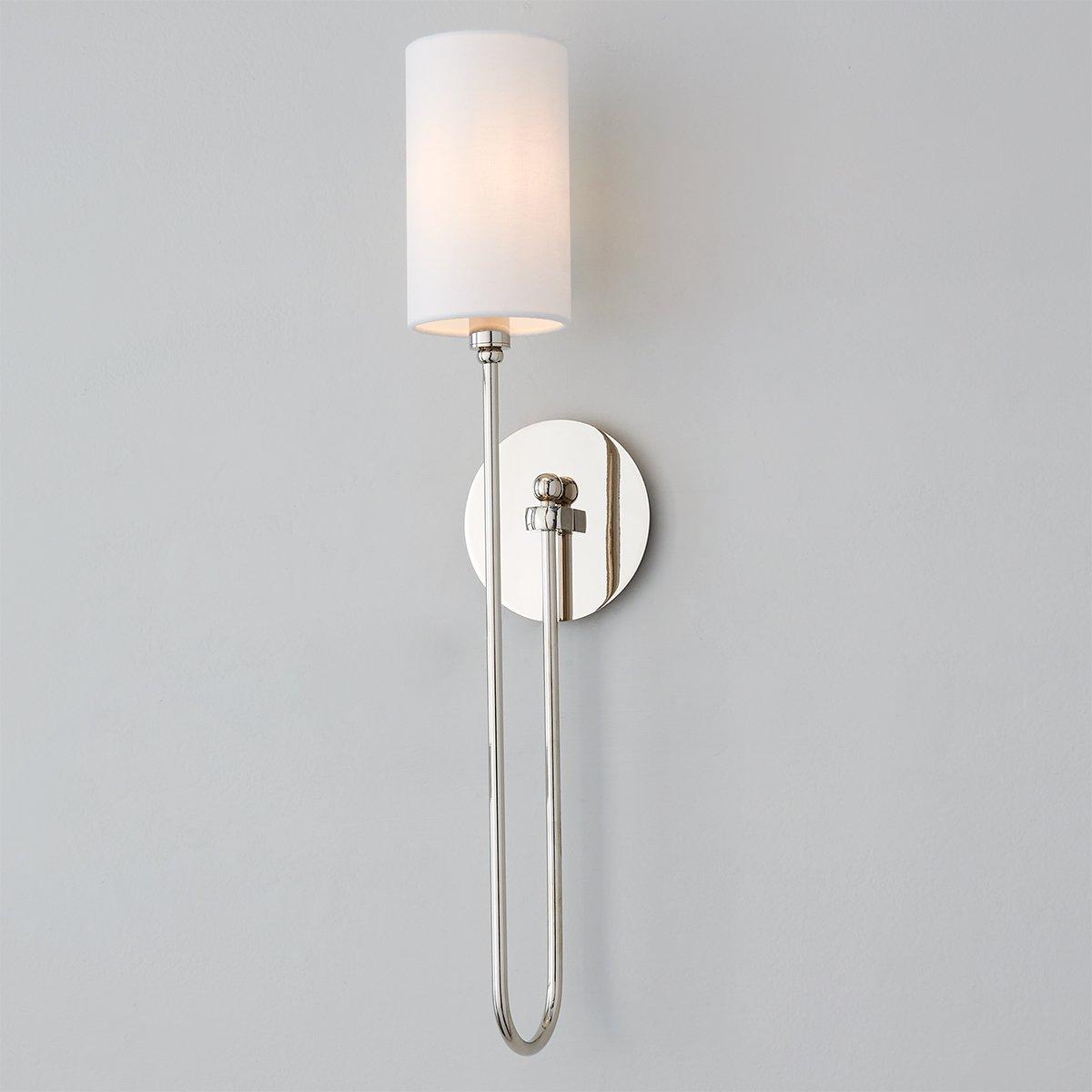 Syvineth Applique Murale Laiton Tissu Minimaliste Moderne - Neutralighting