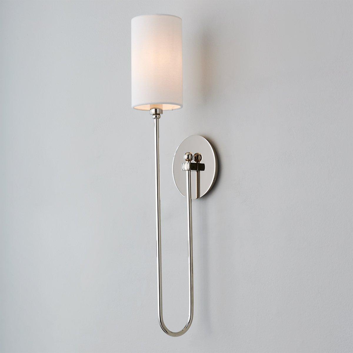 Syvineth Applique Murale Laiton Tissu Minimaliste Moderne - Neutralighting