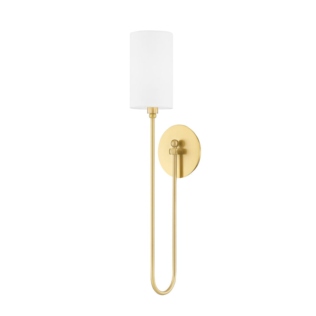 Syvineth Applique Murale Laiton Tissu Minimaliste Moderne - Neutralighting