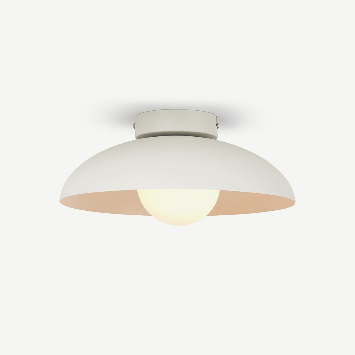 Sysilan Plafonnier en Verre Dôme Art Nordique - Neutralighting