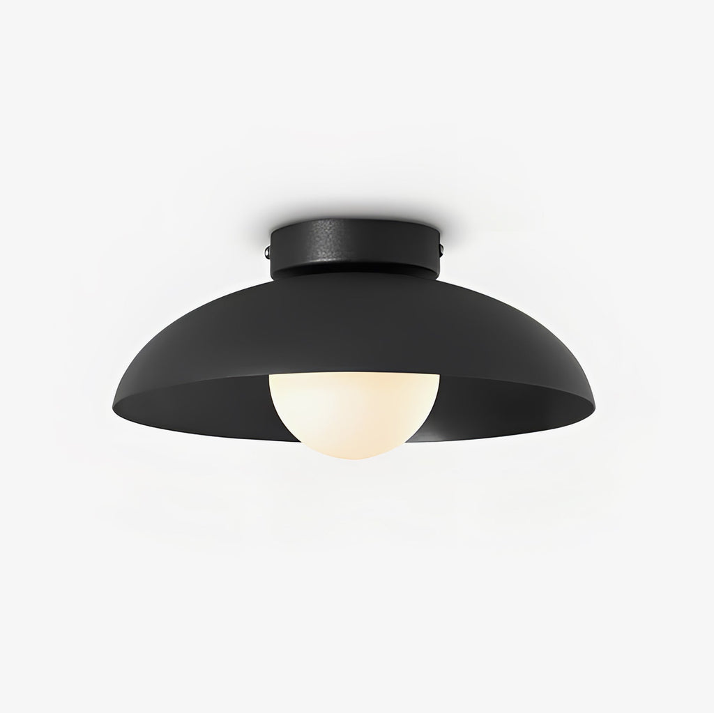 Sysilan Plafonnier en Verre Dôme Art Nordique - Neutralighting
