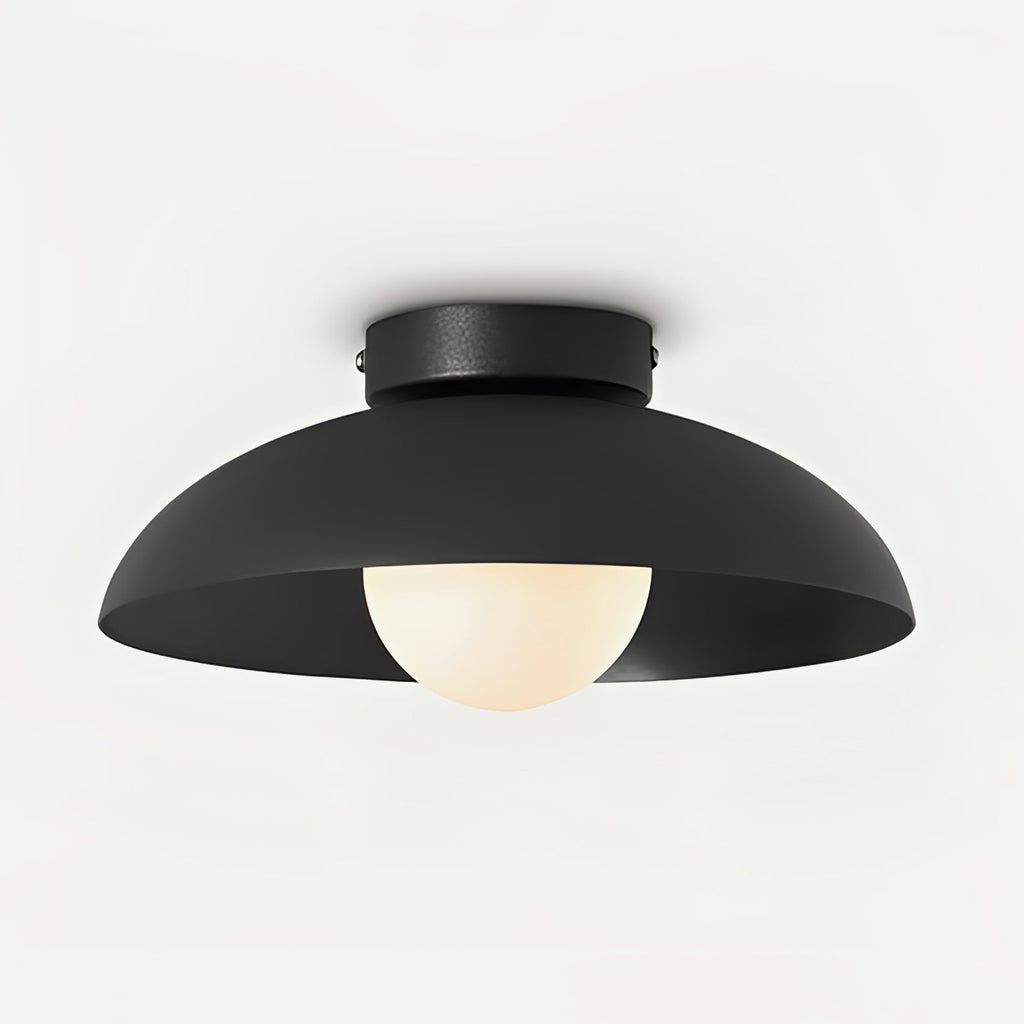 Sysilan Plafonnier en Verre Dôme Art Nordique - Neutralighting