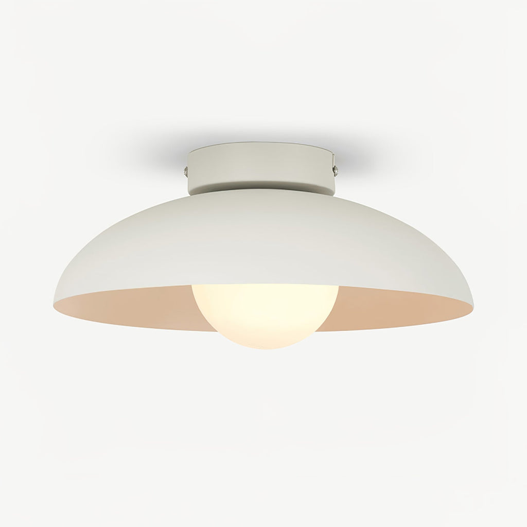 Sysilan Plafonnier en Verre Dôme Art Nordique - Neutralighting