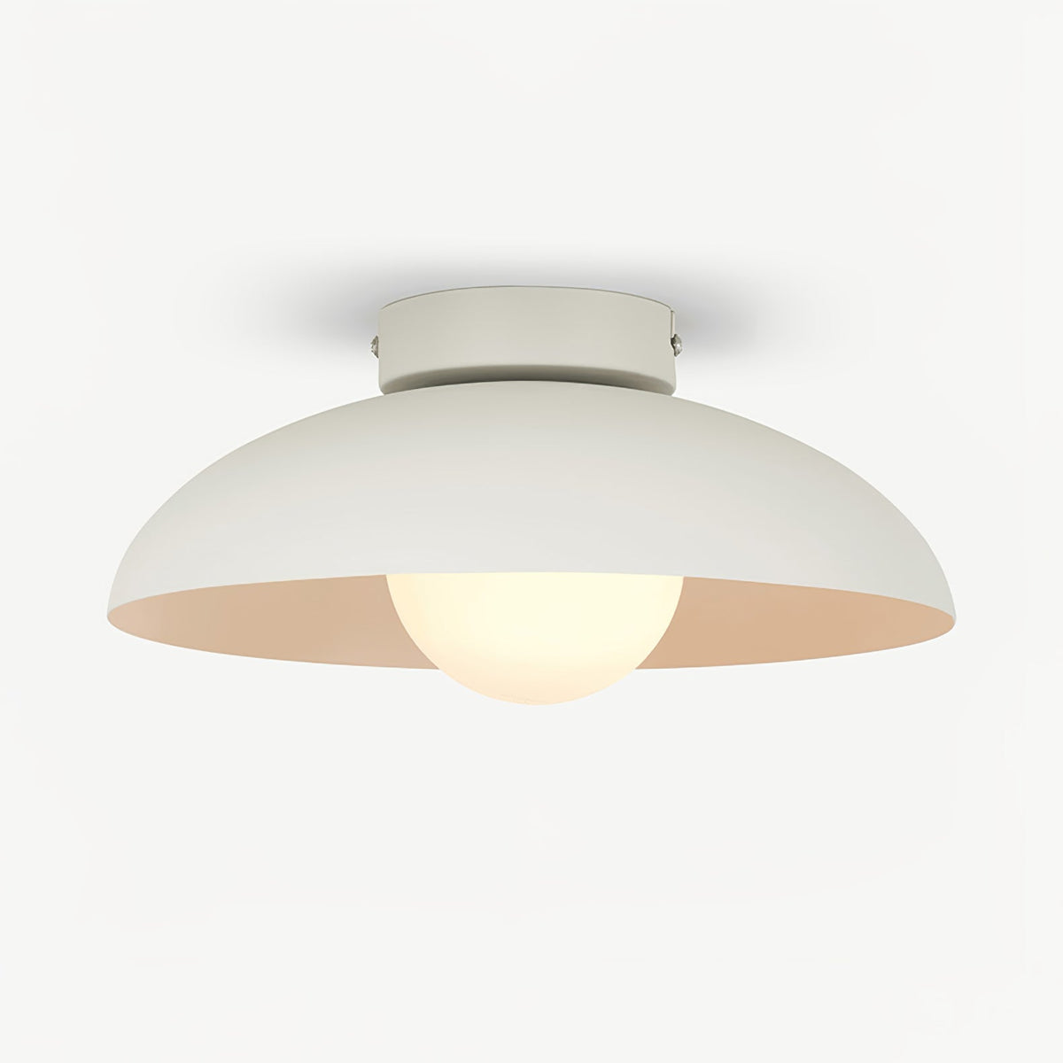 Sysilan Plafonnier en Verre Dôme Art Nordique - Neutralighting