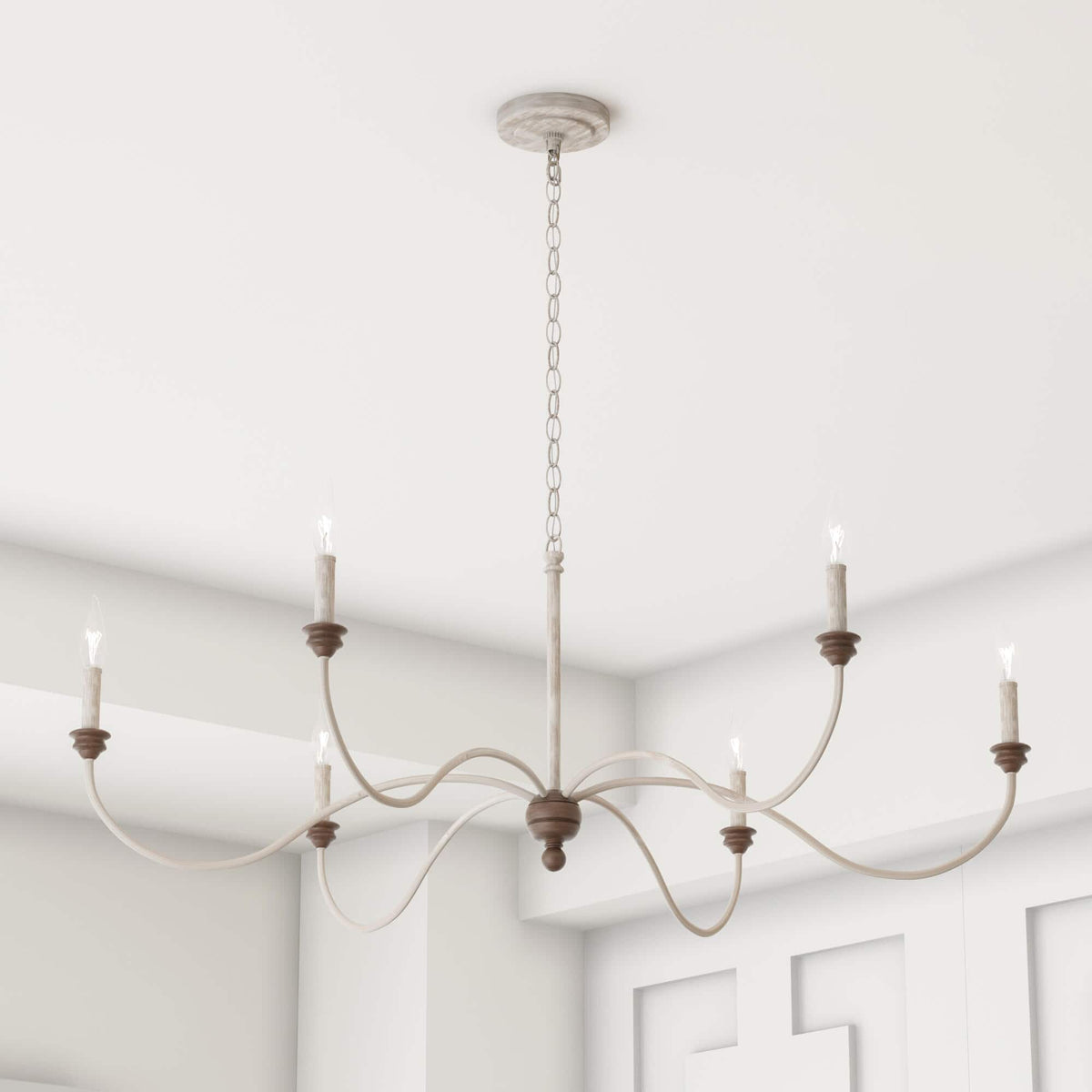 Ivvinisra Chandelier Métal Industriel Vintage - Neutralighting