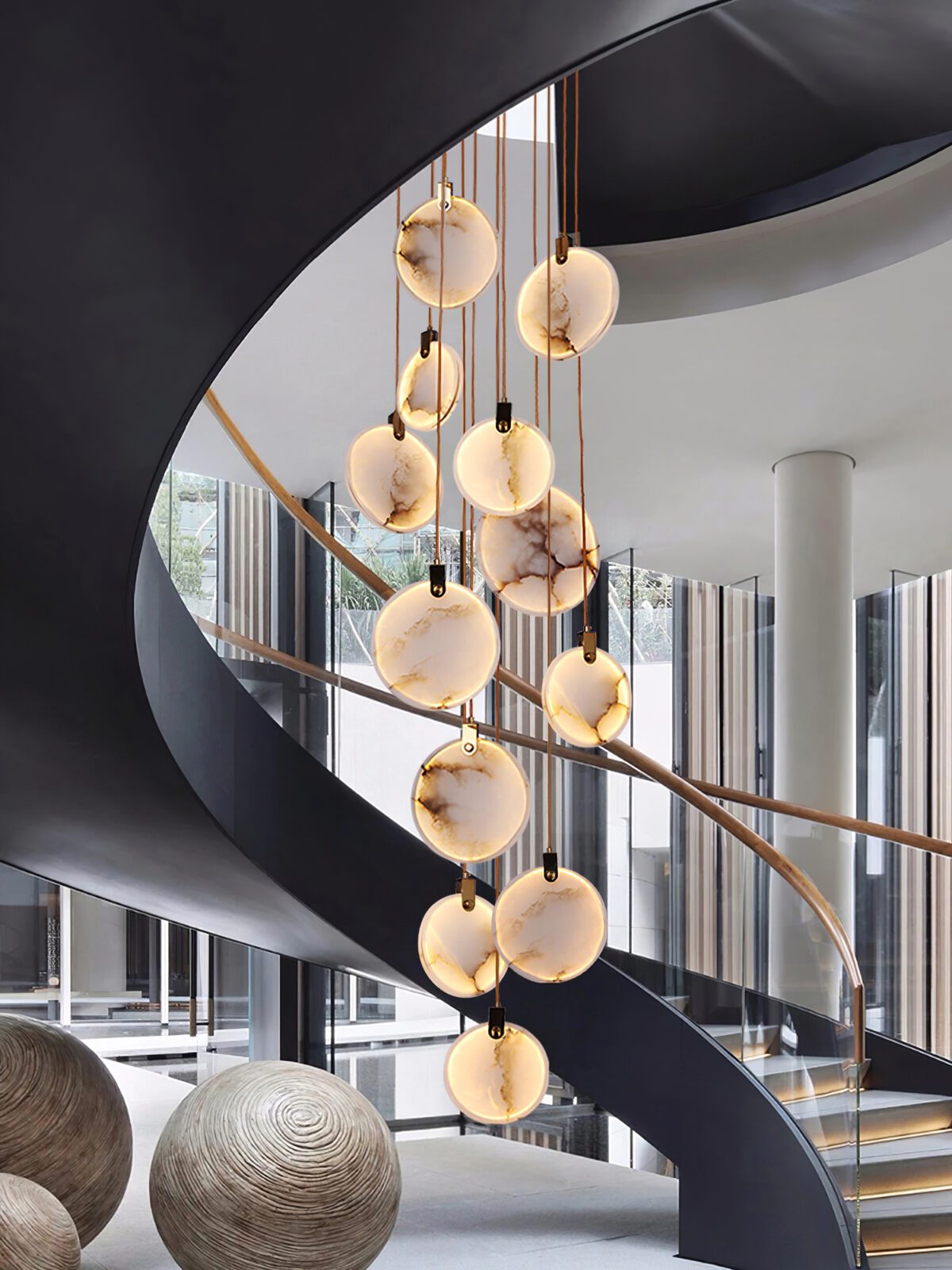 Codoros Albâtre Pendentif Lumière - Neutralighting