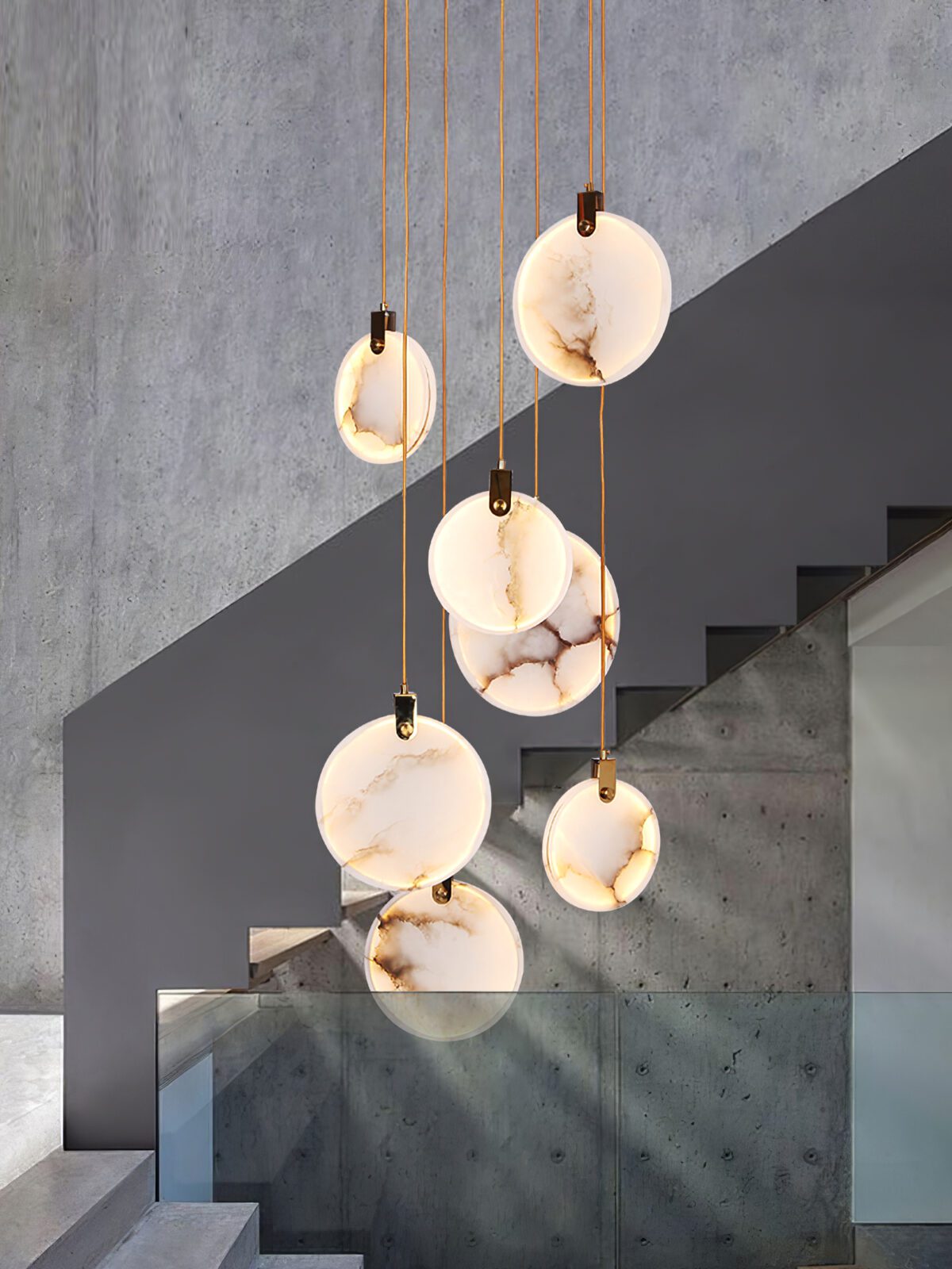 Codoros Albâtre Pendentif Lumière - Neutralighting