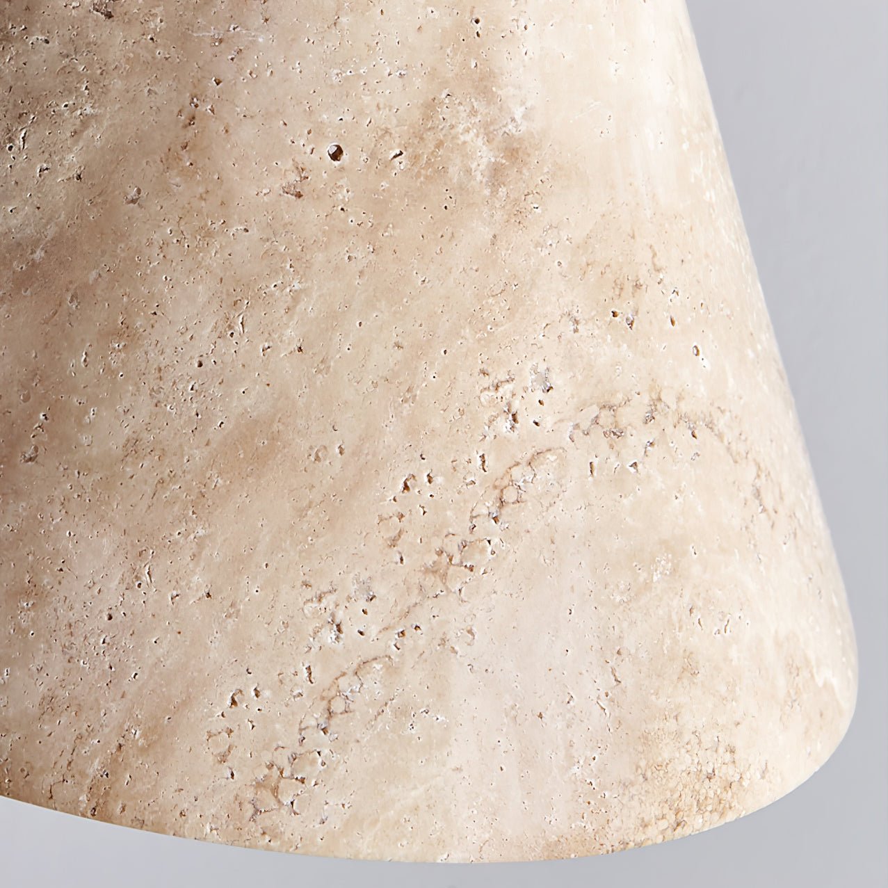 Cyrah Suspension Dôme en Travertin - Neutralighting